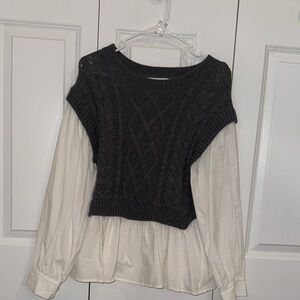Knit Sweater Vest